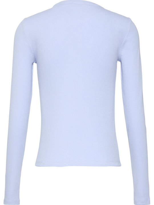 Damen Bluse Sky Blue