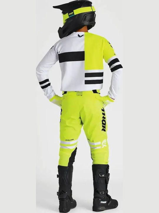 Thor Gloves Mx Launchmode Yellow Acid Airprene