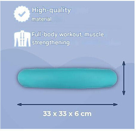 Everest Fitness Pernă De Echilibru Turcoaz Cu Diametru 33cm