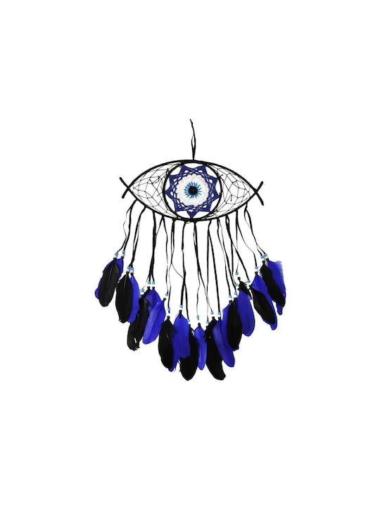 Decorative Dreamcatcher Eye Handmade Black Fabric 65x65cm