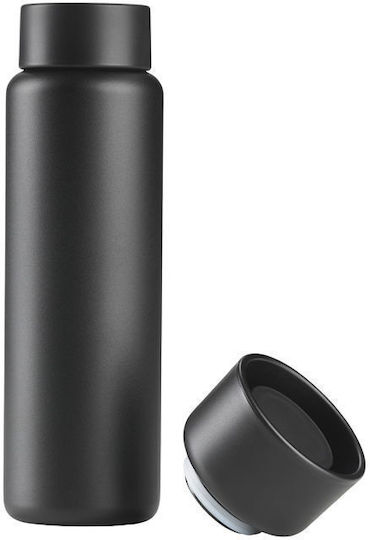 Zone Denmark Ποτήρι Θερμός Ανοξείδωτο 650ml Black
