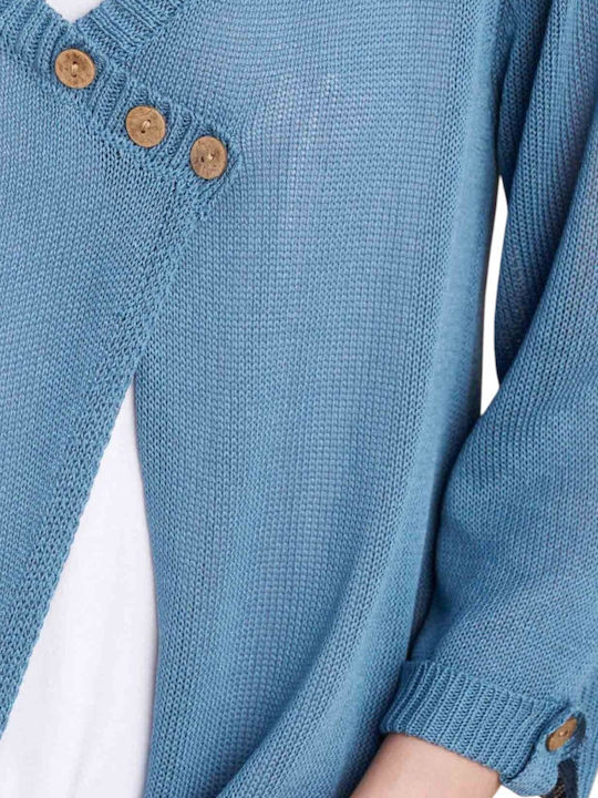 Women's Long Sleeve Sweater Blue 2Pack