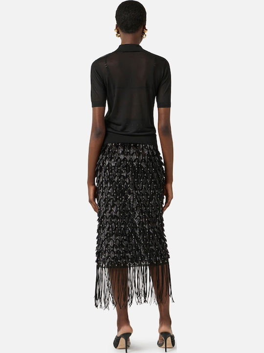 Elisabetta Franchi Polo Black