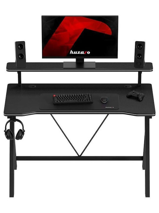 Геймърско Бюро Hero 1.9 Дървено Черно 120x60см
