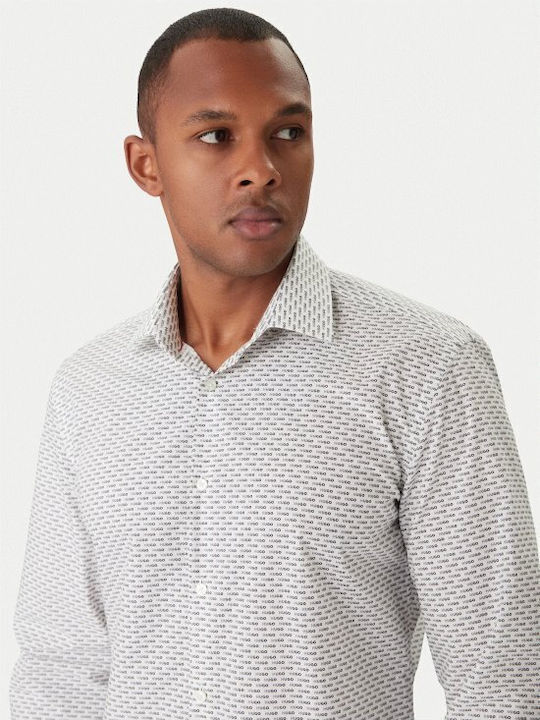 Hugo Kenno Cotton Shirt White