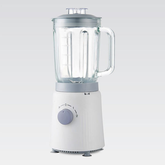 Maestro Μπλέντερ με Πλαστική Κανάτα 1.5 lt 1200W Λευκό MR-571