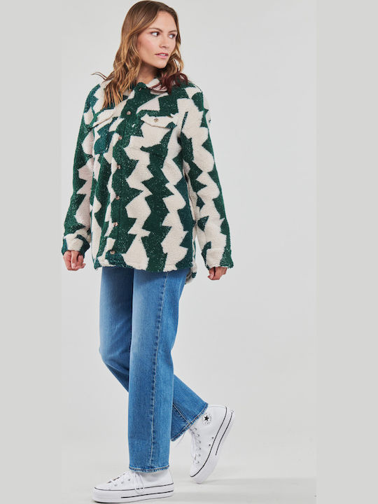 Silent Sherpa Jacket Scurtă Jachetă de femei Puffer