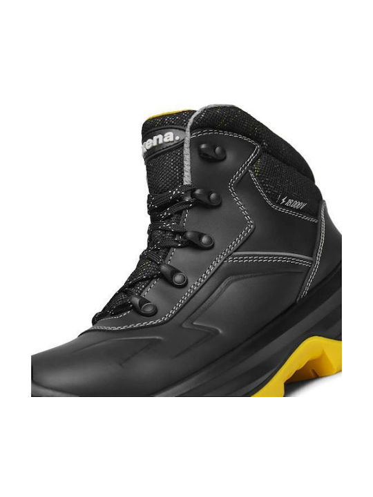 Exena Boots Safety Black SB with Certification FO ,SR