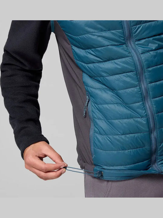 Pass Hybrid Ärmellos Jacke Everblue/shark