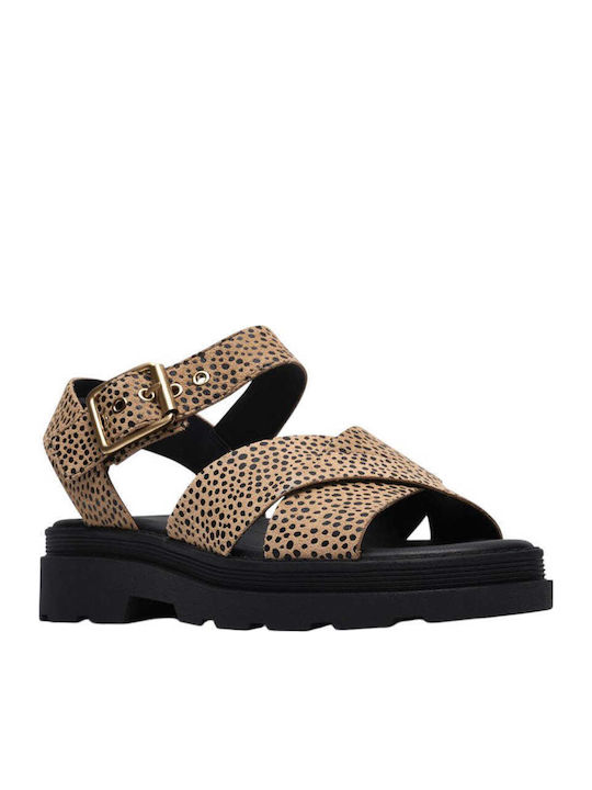 Women's Flat Brown Sandals