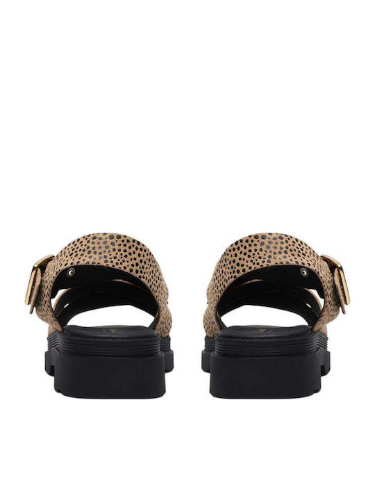 Women's Flat Brown Sandals
