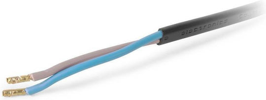 Entac Netzkabel in Schwarz Farbe 1m 1Stück
