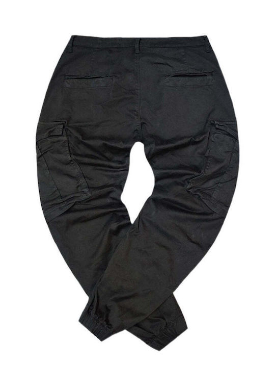 Παντελόνι Cargo σε Κανονική Εφαρμογή Black