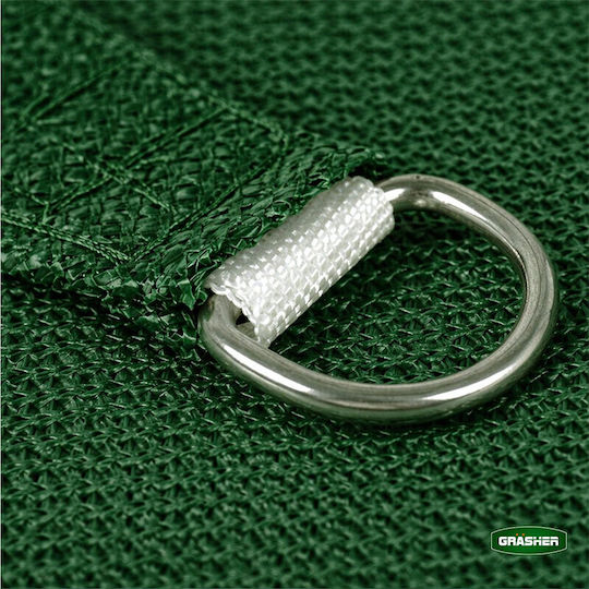 Grasher Shade Sail Зелен С парчета 3x5m 180гр/кв.м