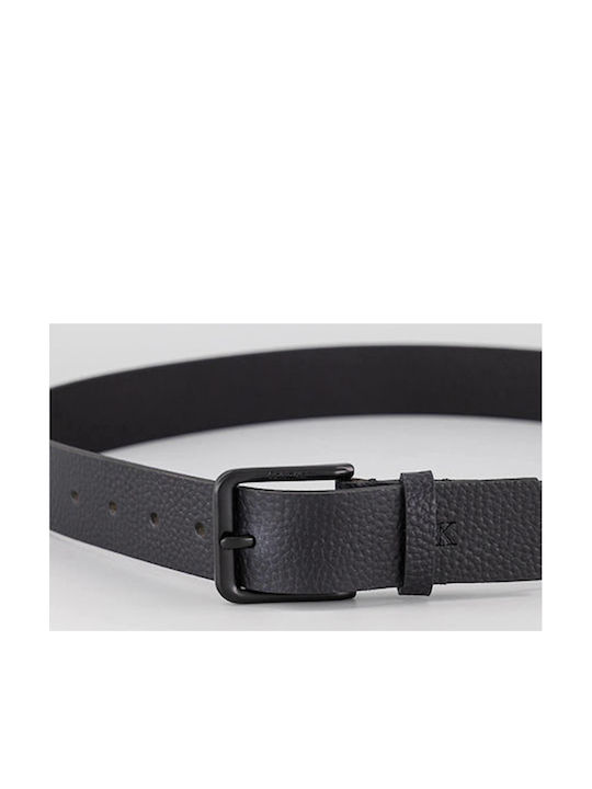 Men's Belt Leather Black