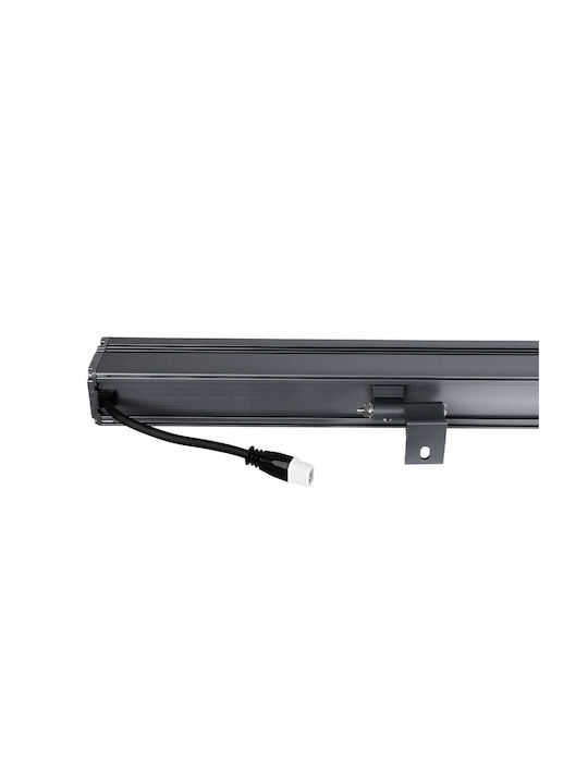 GloboStar Lampa De Podea Pentru Exterior LED Mașină De Spălat Pe Perete 24W Cu Alb Rece IP66 Gri
