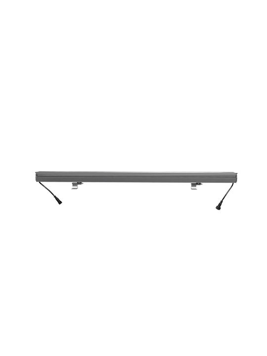 GloboStar Εξωτερικό Φωτιστικό LED Wall Washer 72W RGB IP66 Γκρι