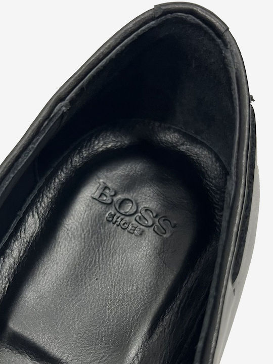 Men's Leather Loafers Black