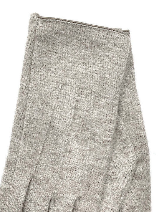 Beige Handschuhe Berührung