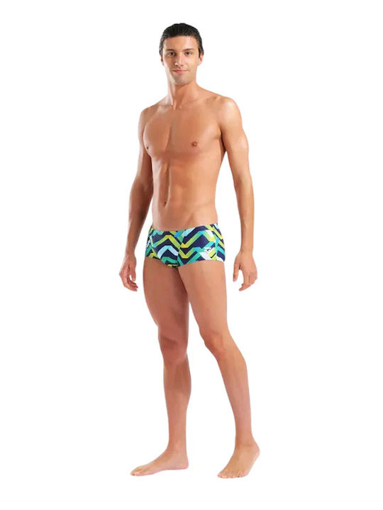 Swim Low Waist Herren Badebekleidung Shorts Blue
