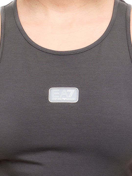 Women's Blouse Sleeveless Gray