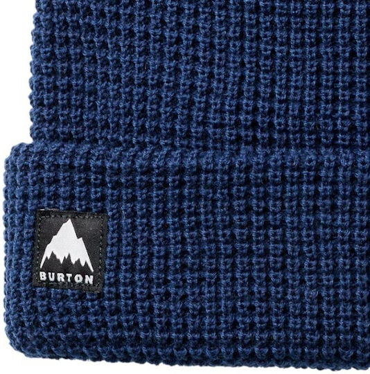 Recycled Waffle Beanie Ανδρικός Σκούφος Πλεκτός σε Μπλε χρώμα