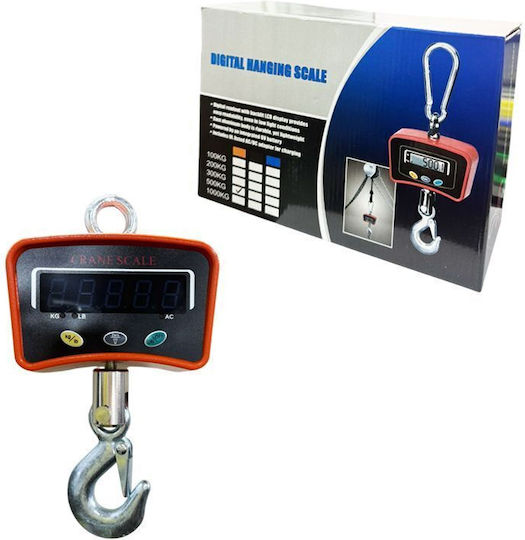 Digital Professional Hanging Scale with Weighing Capacity of 500kg