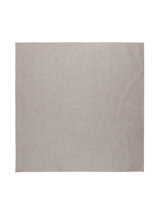vidaXL Huarte Χαλί Ορθογώνιο Μπεζ 120x120cm
