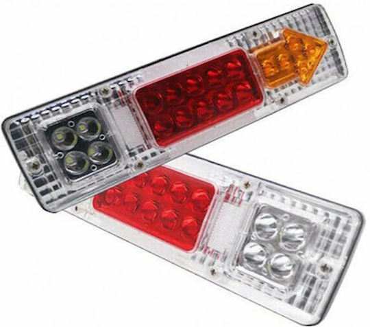 Φανάρια Οπίσθια Universal Led 10v-30v/2w 2τμχ 30x9cm 56162 Oem