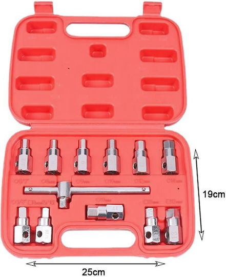 Σετ Ταπόκλειδα Λαδιού Pipe Plug Socket Set
