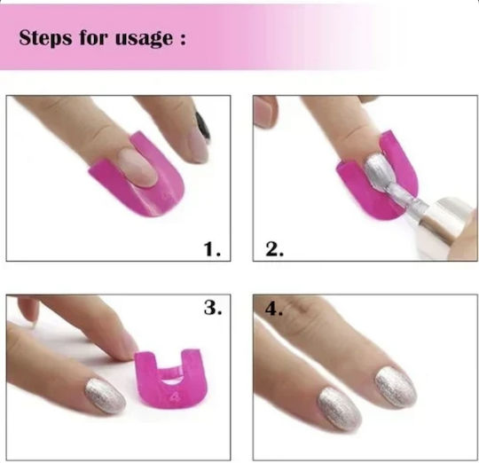Stencil Nail Cases Easy Painting 10 Sizes 26 Pieces