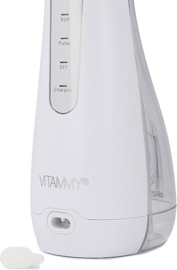 Vitammy Irigator Bucal Cu Husă De Călătorie Alb