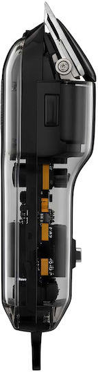 Avizar Hair Beard Trimmer 2000mah Battery Life 100 Minutes Display Guides Black