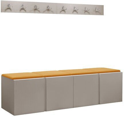 Hartford 276 Έπιπλο Εισόδου με Καθρέπτη Κασμίρι 168x46x42εκ. Hartford 276 Έπιπλο Εισόδου με Καθρέπτη Κασμίρι 168x46x42εκ.