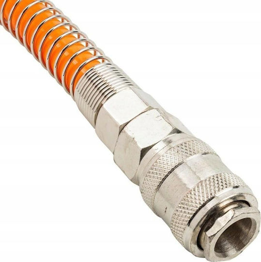 Partner Spiralschlauch Polyurethan 8mm X 10m Schnellverbinder 1/4" Maximale Druck 15bar