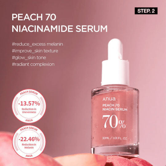 Anua Peach Brightening Set Комплект за грижа за кожата за Блясък 3бр