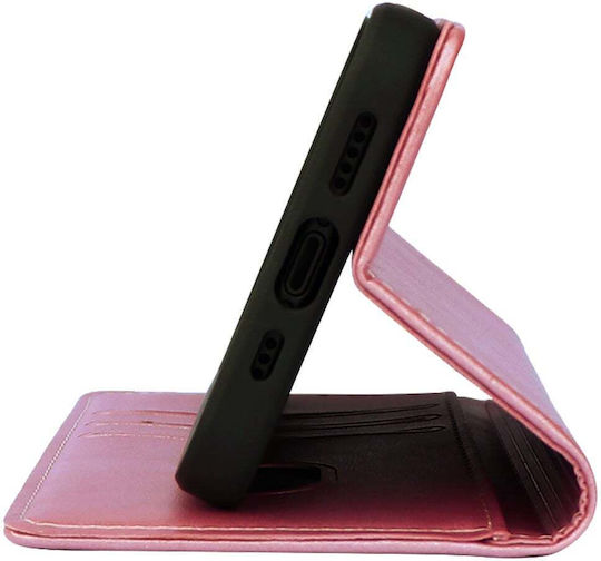 Vintage Magnet Wallet Mobile Phone Case Sonique OnePlus 13r 5g Rose Gold