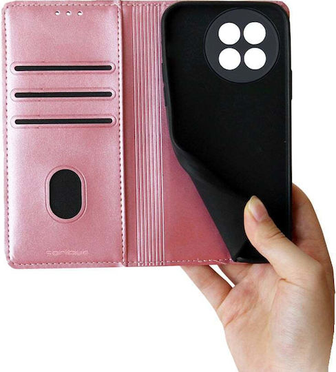 Vintage Magnet Wallet Mobile Phone Case Sonique OnePlus 13r 5g Rose Gold