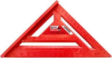 Profindustry Pro Winkelmesser Zimmerleute Kunststoff Länge 18cm
