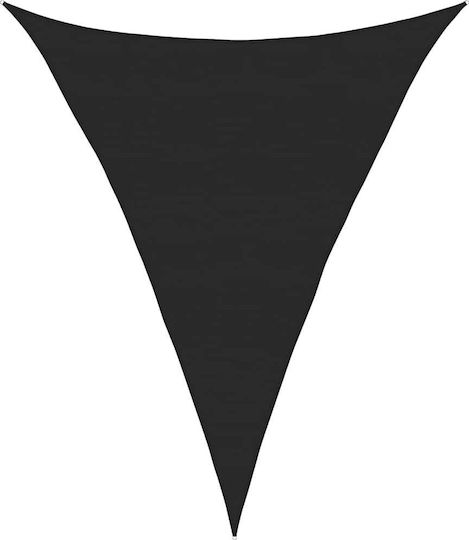 vidaXL Dreieck Sonnensegel Schwarz 7x7m 160gr/m²