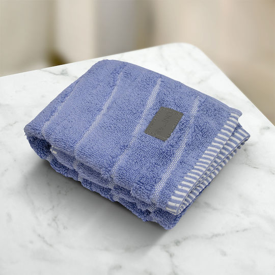 Lino Home Hand Towel Loomline 40x60cm Denim Weight 600gr/m²
