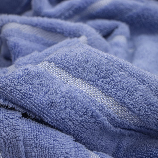 Lino Home Hand Towel Loomline 40x60cm Denim Weight 600gr/m²