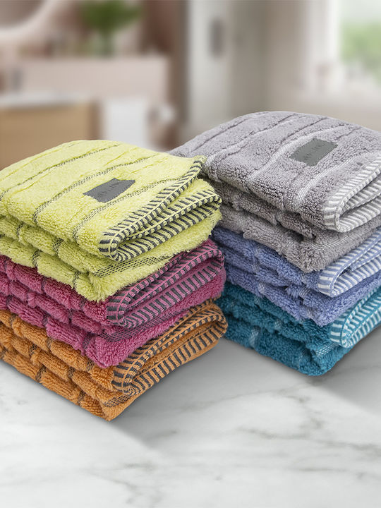 Lino Home Кърпа за ръце Loomline 40x60см. Петрол Тегло 600гр/кв.м