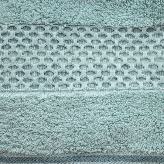 Lino Home Πετσέτα Χεριών Igalo 30x50εκ. Μέντα Βάρους 600gr/m²