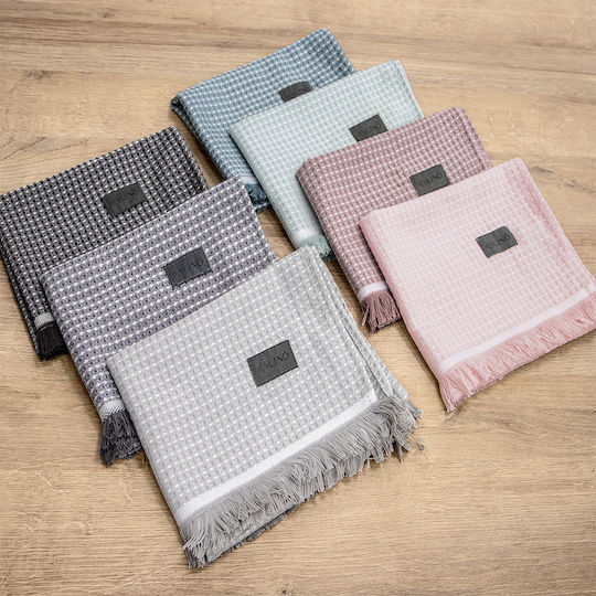 Lino Home Geschirrtuch aus 100% Baumwolle in Gray Farbe 40x60cm