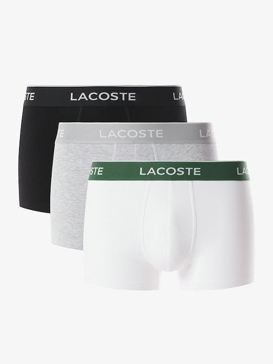 Lacoste Μποξεράκια 3Pack Jet Black