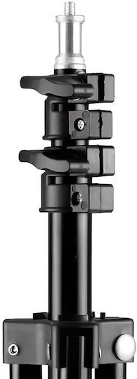 Avizar Verstellbares Teleskopstativ 1,8m Smartphone-Halter Schwarz