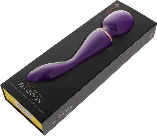 nu sensuelle Alluvion Xlr8 Vibrator Massage 28cm Lila