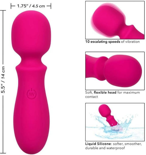 Calexotics Вибратор Масаж с Дистанционно Управление 14см Fuchsia