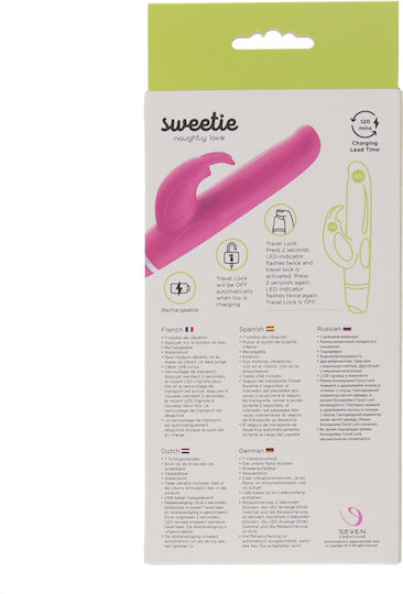 Seven Creations Sweetie Клитор Вибратор с Дистанционно Управление Fuchsia